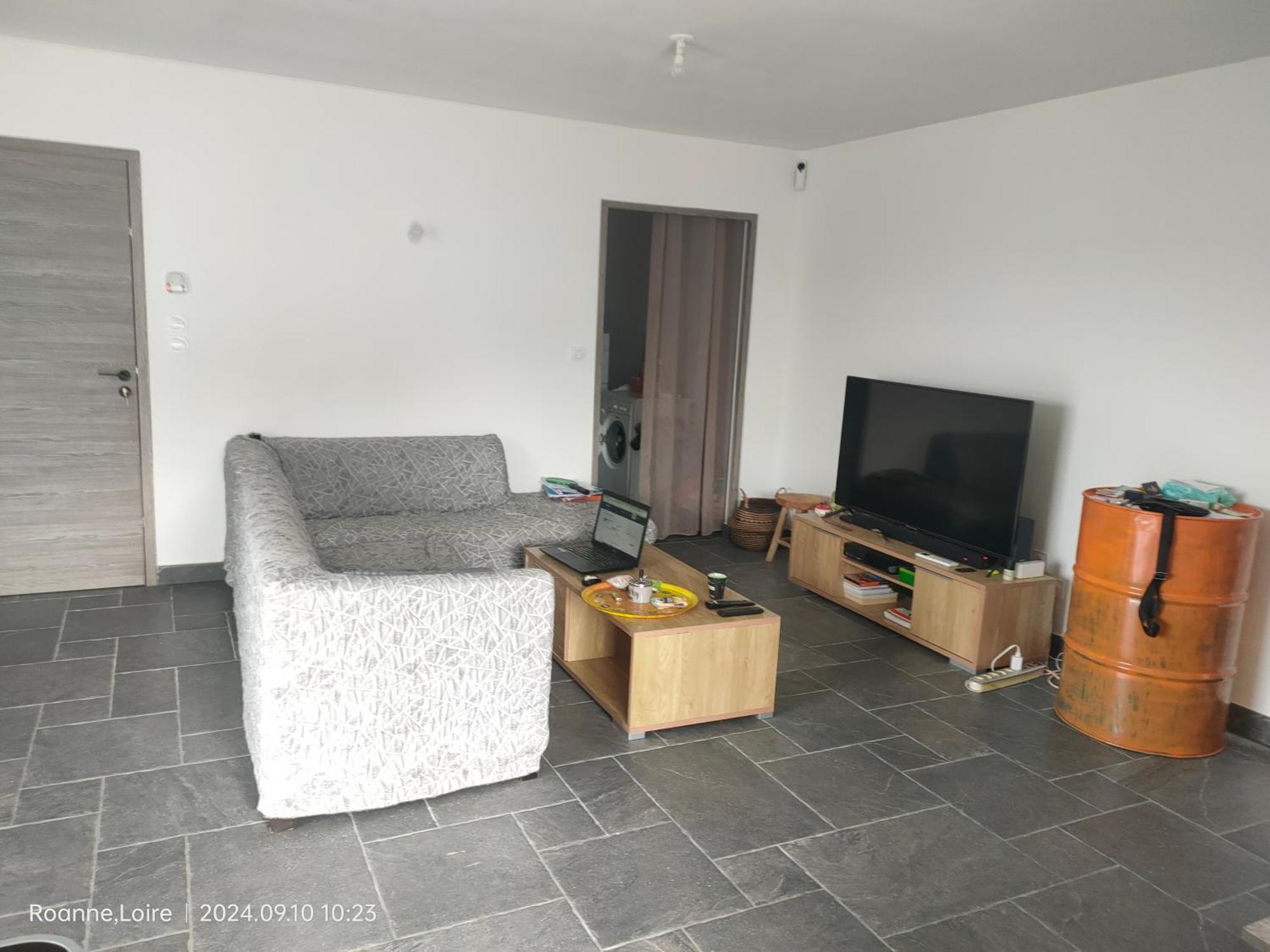 Chambre Dans Maison Plain-Pied Moderne โรอาน ภายนอก รูปภาพ